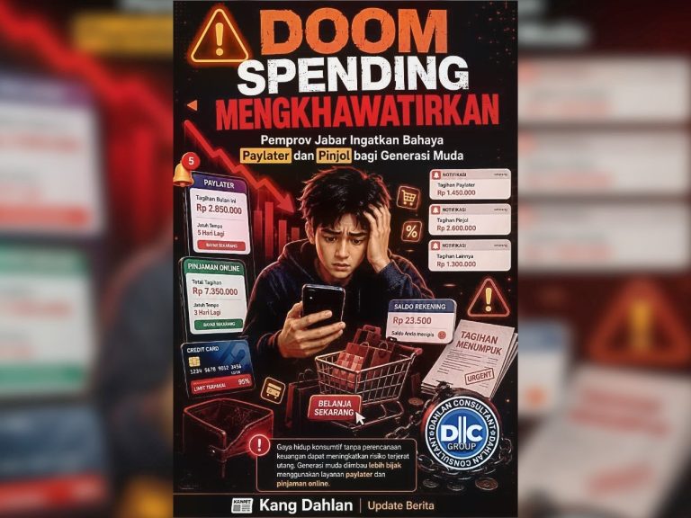 Doom Spending Mengkhawatirkan, Pemprov Jabar Ingatkan Bahaya Paylater dan Pinjol bagi Generasi Muda