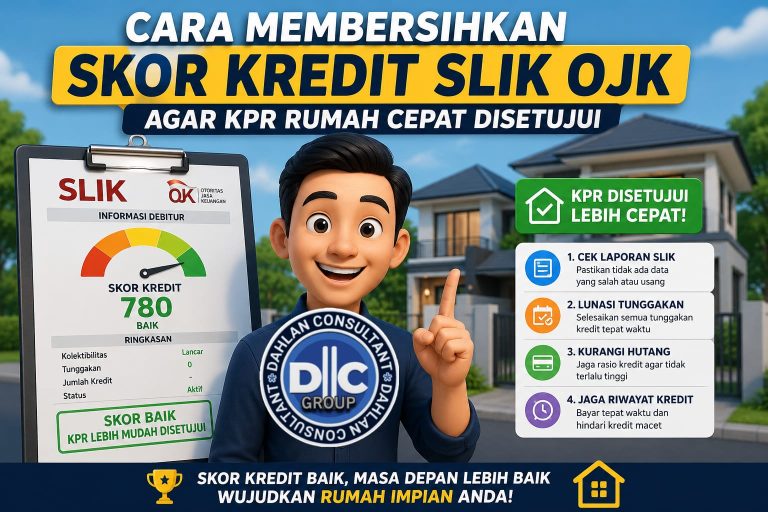 Cara Membersihkan Skor Kredit SLIK OJK agar KPR Rumah Cepat Disetujui