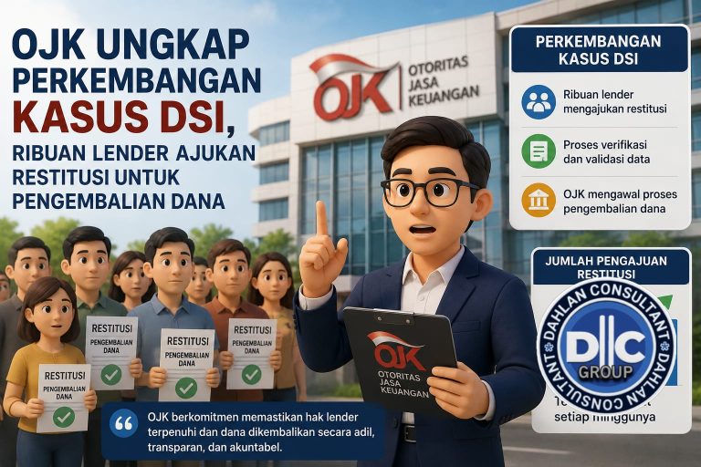 OJK Ungkap Perkembangan Kasus DSI, Ribuan Lender Ajukan Restitusi untuk Pengembalian Dana