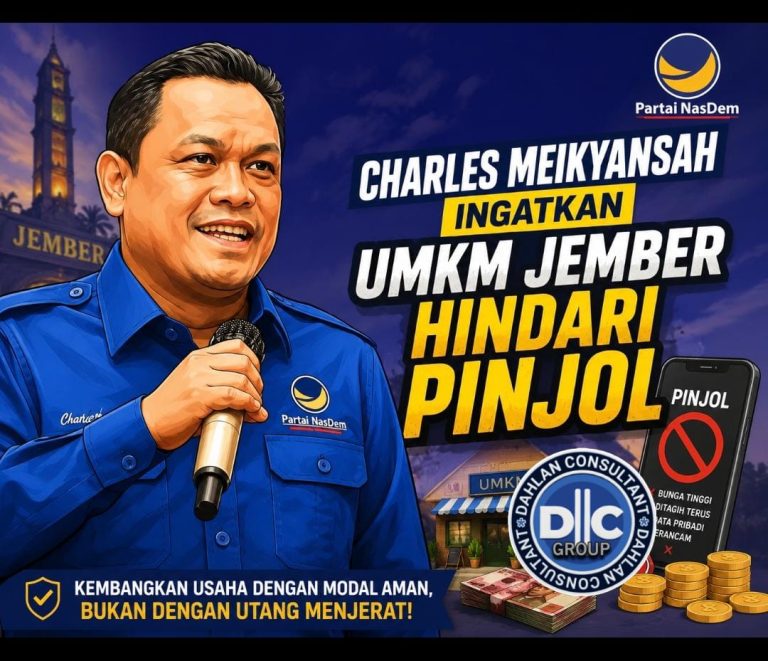 Charles Meikyansah Ingatkan UMKM Jember Hindari Pinjol