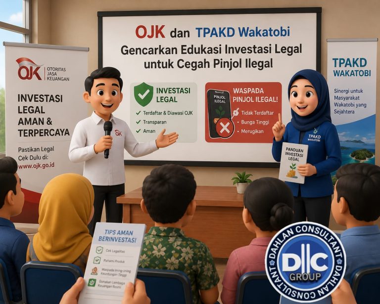 OJK dan TPAKD Wakatobi Gencarkan Edukasi Investasi Legal untuk Cegah Pinjol Ilegal