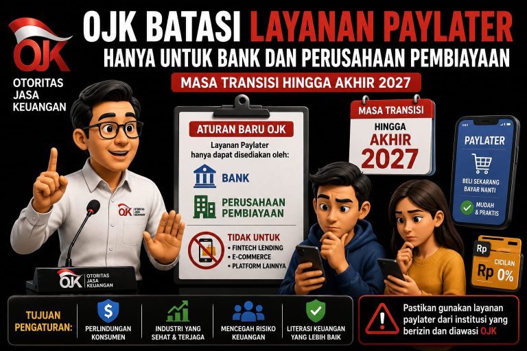 OJK Batasi Layanan Paylater Hanya untuk Bank dan Perusahaan Pembiayaan, Masa Transisi hingga Akhir 2027