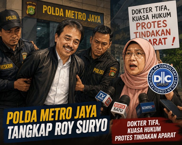 Pold Metro Jaya Tangkap Roy Suryo dan Dokter Tifa, Kuasa Hukum Protes Tindakan Aparat