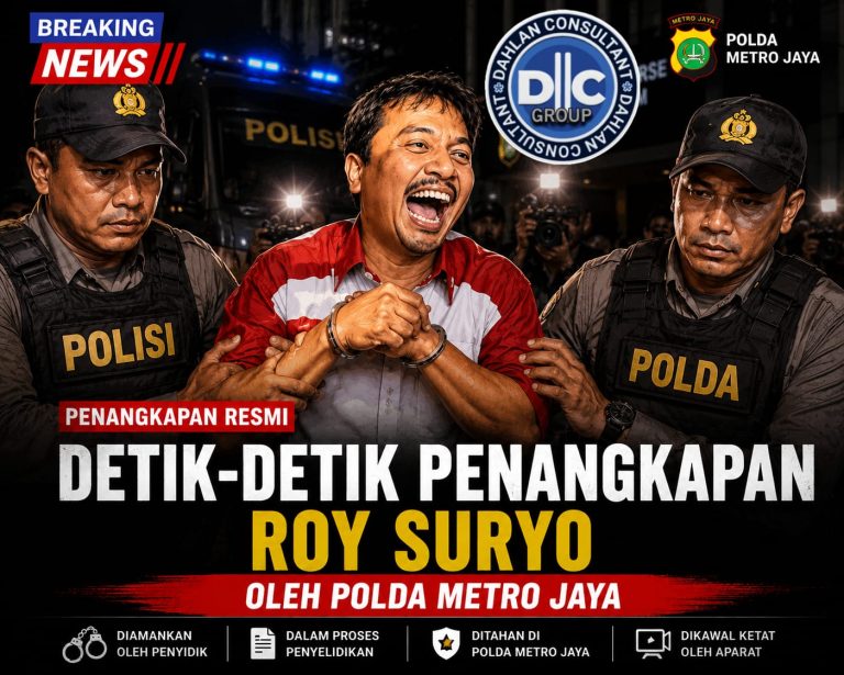 Detik-Detik Penangkapan Roy Suryo dan Dokter Tifa Oleh Polda Metro Jaya