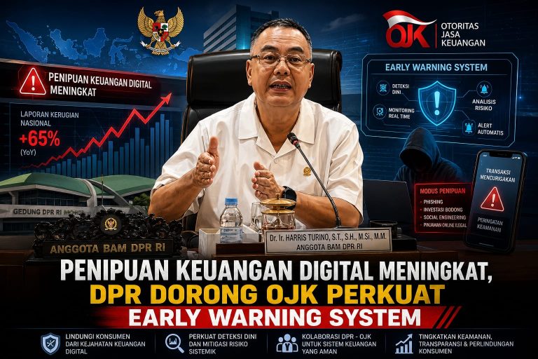 Penipuan Keuangan Digital Meningkat, DPR Dorong OJK Perkuat Early Warning System