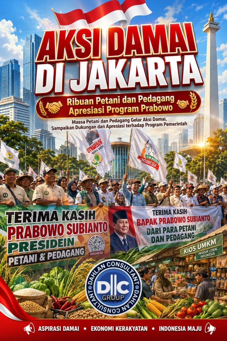 Aksi Damai di Jakarta, Ribuan Petani dan Pedagang Apresiasi Program Prabowo