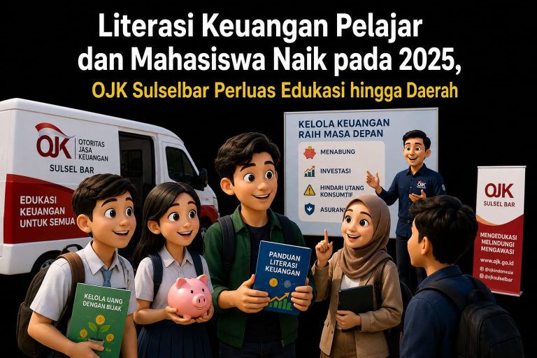 Literasi Keuangan Pelajar dan Mahasiswa Naik pada 2025, OJK Sulselbar Perluas Edukasi hingga Daerah