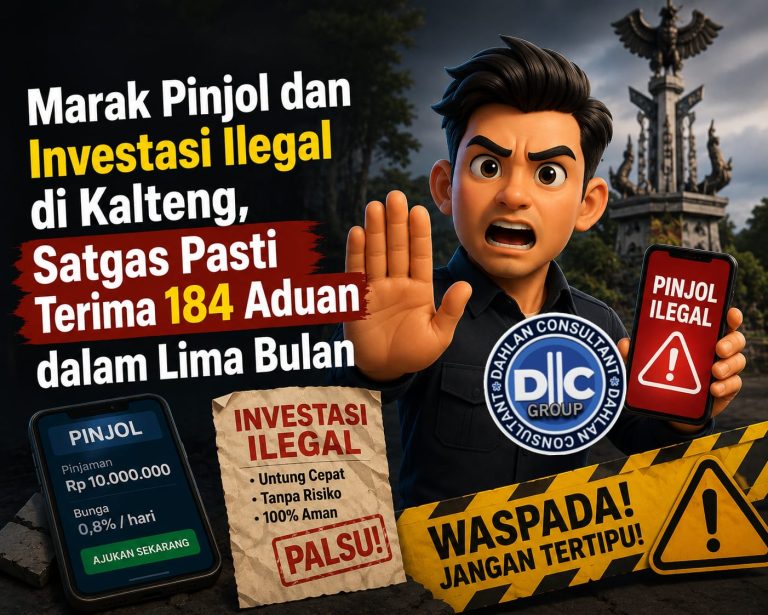 Marak Pinjol dan Investasi Ilegal di Kalteng, Satgas Pasti Terima 184 Aduan dalam Lima Bulan