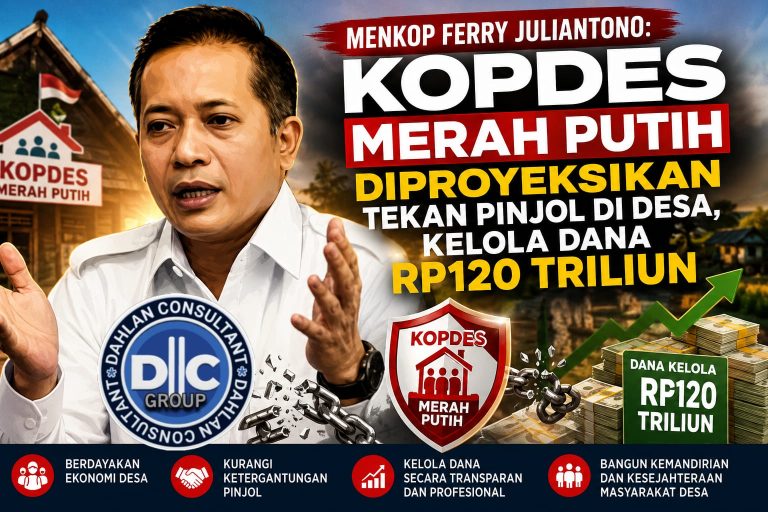 Menkop Ferry Juliantono: Kopdes Merah Putih Diproyeksikan Tekan Pinjol di Desa, Kelola Dana Rp120 Triliun