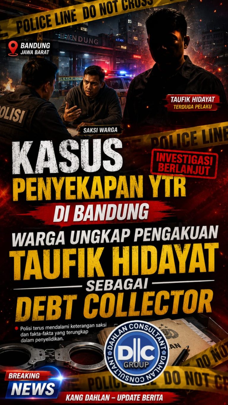 Kasus Penyekapan YTR di Bandung, Warga Ungkap Pengakuan Taufik Hidayat sebagai Debt Collector