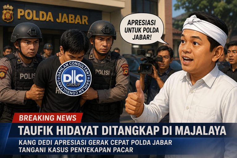 Taufik Hidayat Ditangkap di Majalaya, Kang Dedi Apresiasi Gerak Cepat Polda Jabar Tangani Kasus Penyekapan Pacar