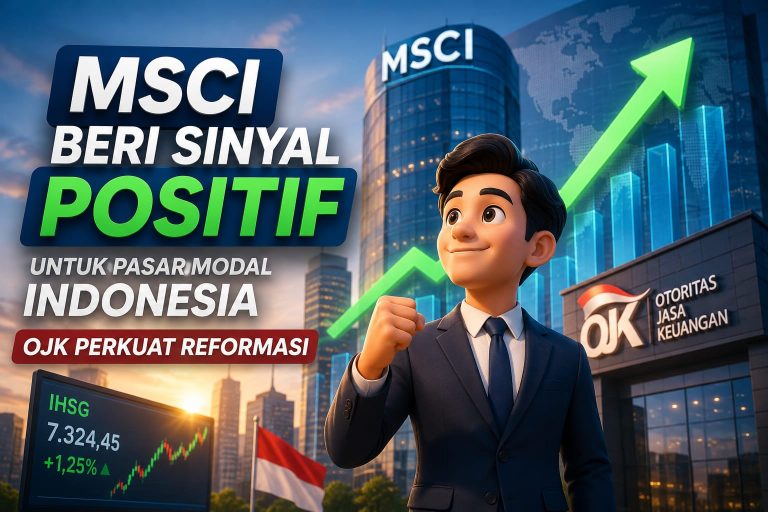 MSCI Beri Sinyal Positif untuk Pasar Modal Indonesia, OJK Perkuat Reformasi