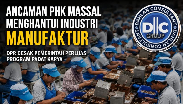 Ancaman PHK Massal Menghantui Industri Manufaktur, DPR Desak Pemerintah Perluas Program Padat Karya