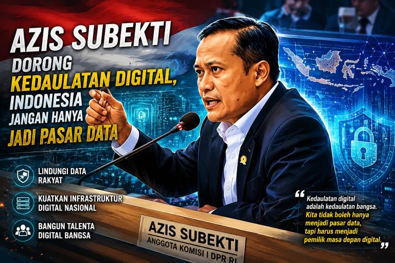 Azis Subekti Dorong Kedaulatan Digital, Indonesia Jangan Hanya Jadi Pasar Data