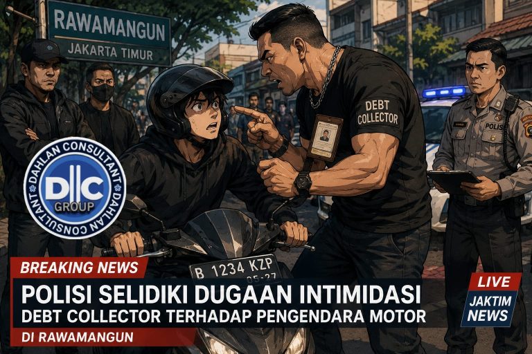 Polisi Selidiki Dugaan Intimidasi Debt Collector terhadap Pengendara Motor di Rawamangun