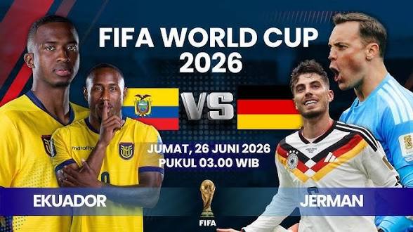 Ekuador Tumbangkan Jerman 2-1 di Piala Dunia 2026, Die Mannschaft Tetap Juara Grup E